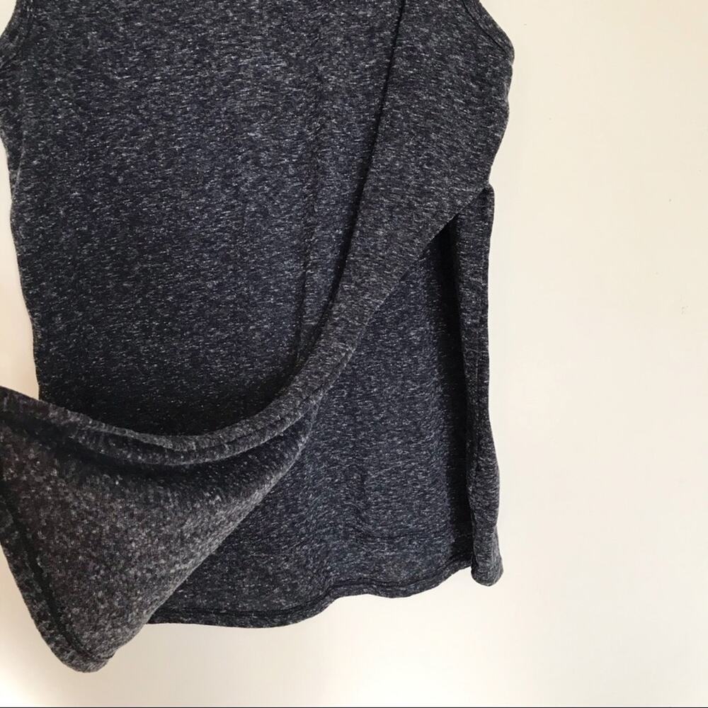 Athleta Gray Getaway Draped Flowy workout exercise sleeveless Tank Top womens XS - Picture 4 of 8